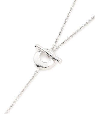 23区 【WEB&一部店舗限定】ミニトップラリエット ネックレス シルバー系