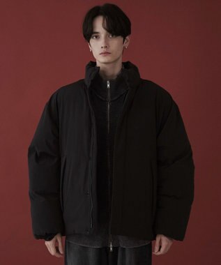 WEGO 【ユニセックス着用ITEM】ショートパデッドブルゾン ブラック