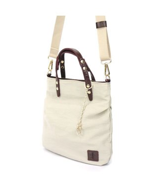 Regalo Felice 【超軽量 / ショルダー付き】2wayトート小 / REGALO BEB(ベージュ×ボルドー)