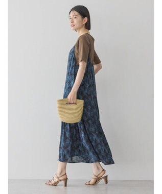 AMERICAN HOLIC ティアードキャミワンピース Navy