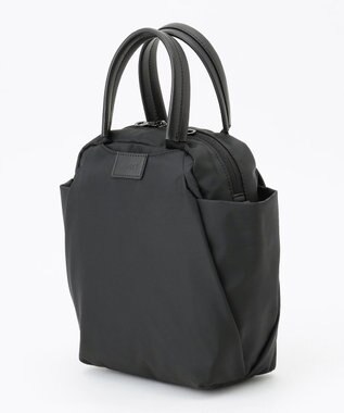 Y'SACCS 【ナイロンタフタ】トラベル2WAYミニボストン ブラック