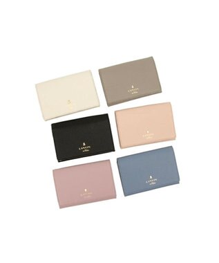 LANVIN en Bleu メラニー 名刺入れ グレージュ