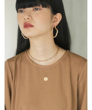 Green Parks armonia．ウエストタックポンチワンピース Beige