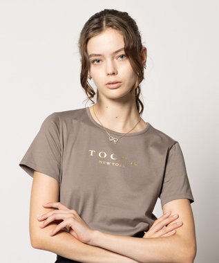 TOCCA 【洗える】TOCCA NEW YORK LOGO TEE Tシャツ [新色]グレー系