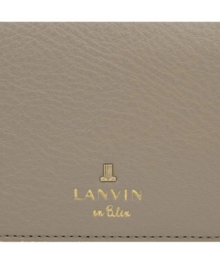 LANVIN en Bleu メラニー 名刺入れ グレージュ