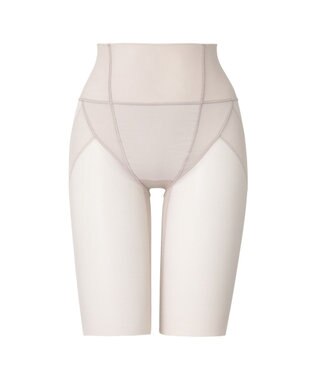 BRADELIS New York 【Yukine inc. 】ゆきねえモアソフト快適ホールドガードル24 接触冷感で汗をかいても快適補正 クリームベージュ