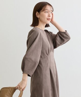Green Parks ・ＥＬＥＮＣＡＲＥ　ＤＵＥ　スエードポンチタックワンヒ Gray Beige