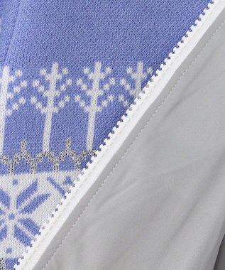 23区GOLF 【WOMEN】【リバーシブル】ノルディック柄　リバーシブル ブルゾン アイボリー系