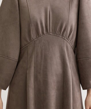 Green Parks ・ＥＬＥＮＣＡＲＥ　ＤＵＥ　スエードポンチタックワンヒ Gray Beige