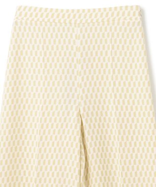 JOSEPH アルコーブプリント　ワイドトラウザーズ Pale Olive/Ivory