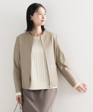 ONWARD Reuse Park 【23区】ジャケット秋冬 ベージュ