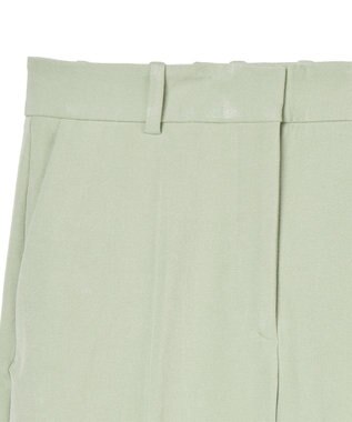 JOSEPH ギャバジンストレッチ　フィットフレアートラウザーズ Matcha