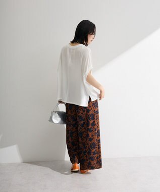 Green Parks リブドッキングブラウス Off White