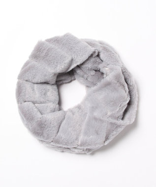 UNBILLION カシュネ cache nez / 畝入りフェイクファースヌード