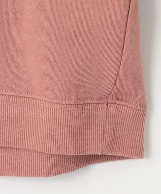 ANY KIDS 袖フリル ロゴ トレーナー ピンク