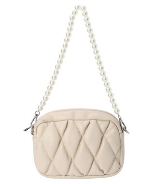 Green Parks ・ＫＯＳＳＯＲＥＣＯ　パールハンドルキルトショルダー Ivory