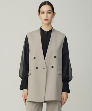 ICB 【先行予約】 ハイツイストダブルクロス ノーカラージレ