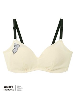 une nana cool MADE WITH ねずみのANDY 364シンプル【特別な日以外の364日つけたくなるブラ】 YE