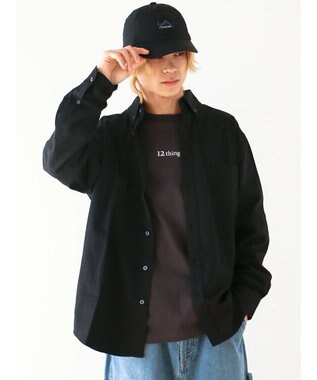 CRAFT STANDARD BOUTIQUE Ｔ／Ｒ　ボタンダウンシャツ Black