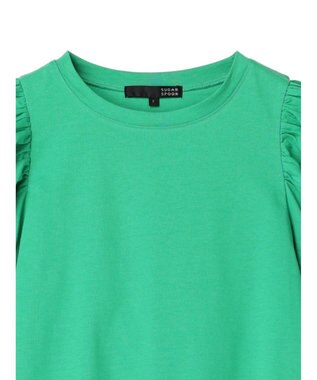 Green Parks ・ＳＵＧＡＲ　ＳＰＯＯＮ　ギャザーパフＴシャツ Green