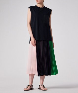 Paul Smith バック プリーツ ノースリーブ ブラック