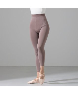 Chacott オーバータイツ（レギンス） グレイッシュライラック