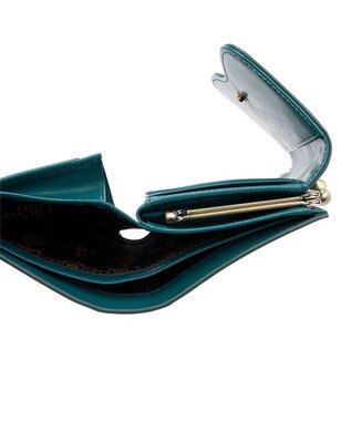 ANNA SUI リーブル 口金二つ折り財布 ネイビー