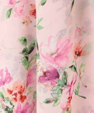 TOCCA 【洗える！】WATERCOLOR HARMONY ドレス ローズ系