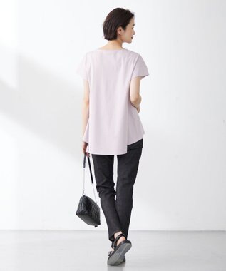 J.PRESS LADIES L 【WEB限定・吸水速乾】OUKAプレーティング カットソー ピンク系