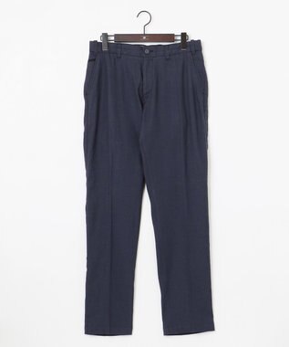 JOSEPH ABBOUD 【ウエストも伸びる/ストレッチ】 リヨセルリネンムーブパンツ ネイビー系