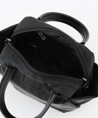 Y'SACCS 【ナイロンタフタ】トラベル2WAYミニボストン ブラック