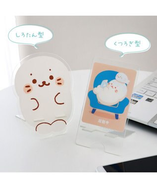 Mother garden しろたん アクリル スマホスタンド 《ダイカット》 ダイカット