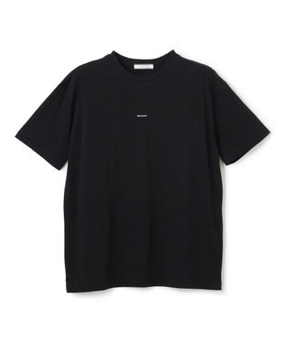 BEIGE， 【洗える】CAMPANULA / メッセージプリントTシャツ Black