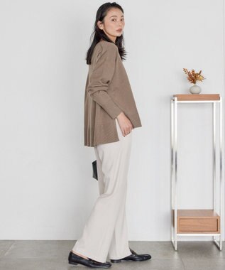 AMERICAN HOLIC バイパチサイドスリットニットプルオーバー Mocha