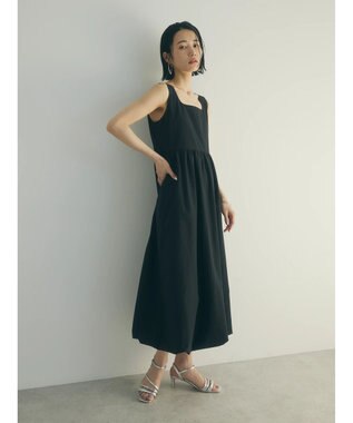 Green Parks armonia.バルーンワンピース Black