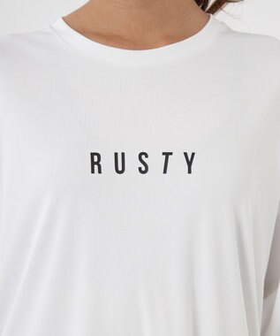 OP／FILA 【RUSTY】ニコちゃんロンT＋ショートパンツ付きビキニ 4点セット水着 カーキ
