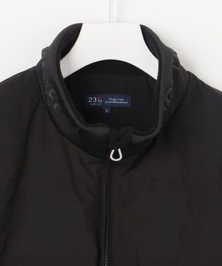 23区GOLF 【MEN】半袖パディングブルゾン ブラック系