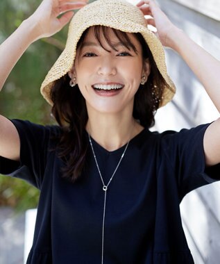 Tiaclasse ペーパーバケットハット アイボリー