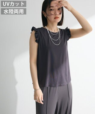 Green Parks ・ＳＵＧＡＲ　ＳＰＯＯＮ　【ラッシュガード】タンク Charcoal Gray