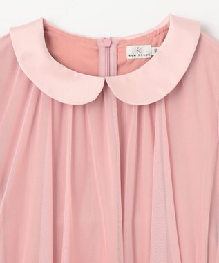 組曲 KIDS 【150-160㎝】チュールフレア ドレス ピンク