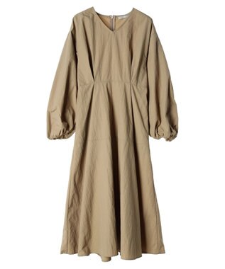 Green Parks armonia．ウエストタックワンピース Beige