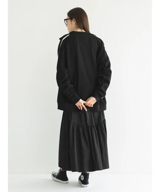 CRAFT STANDARD BOUTIQUE リバーシブルチュールスカート Black