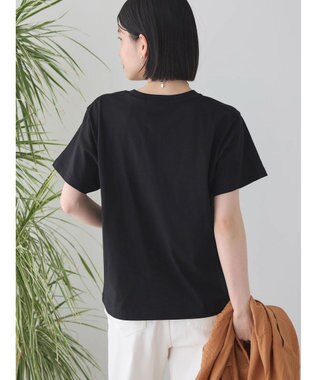 AMERICAN HOLIC フロッキーロゴカットプルオーバー1 Black