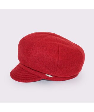 ATRENA 【ふわもこ】ウールフリース キャスケット ワイン