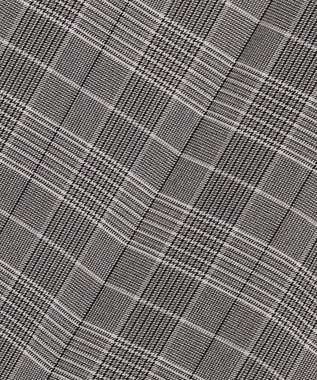 23区 【洗える】ウォームストレッチ チェック ワイド パンツ グレーチェック