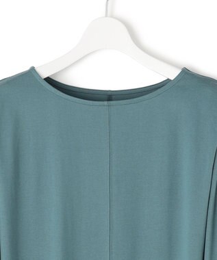 J.PRESS YORK STREET 【WOMEN】タックポイントワンピース ピーコックグリーン系