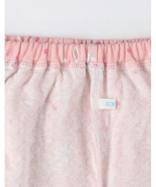 Wing パジャマ 長袖 長ズボン 綿混(本体) あったか レディース EP6015 ウイング／ワコール ピンク