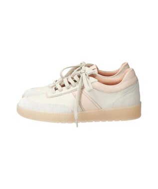 INTER-CHAUSSURES 【QUSHELI】ベーシックレザースニーカー オフホワイト