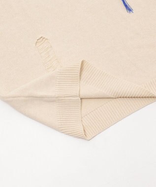 WEGO ダメージチルデンベスト オフホワイト