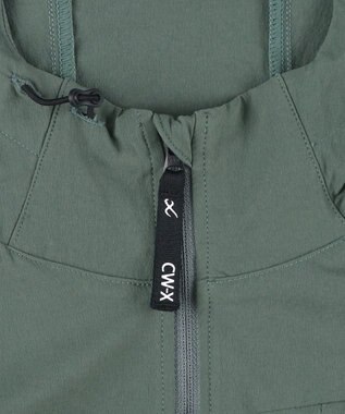 CW-X 【WOMEN】 CW-X トップス ジャケット 長袖 はっ水(本体) UVカット率90%以上(本体) フード付き レディース DWY549 /ワコール オリーブ